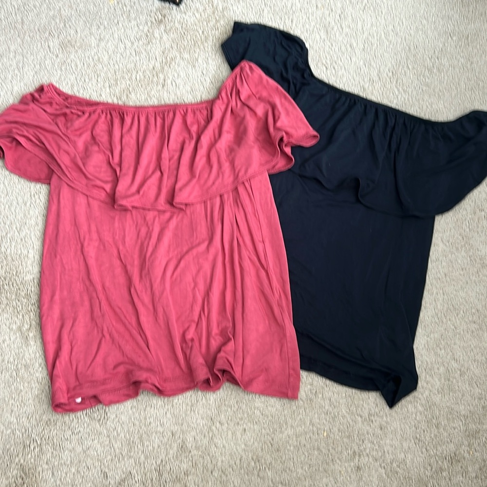 Off the shoulder tops